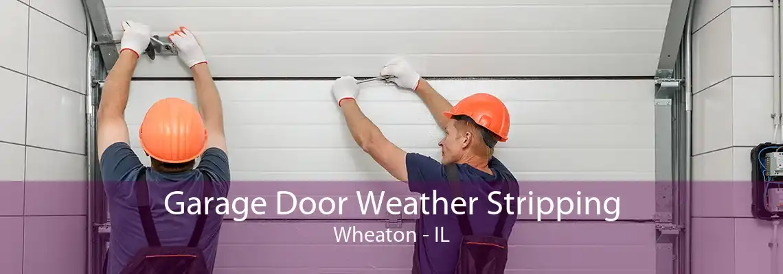 Garage Door Weather Stripping Wheaton - IL