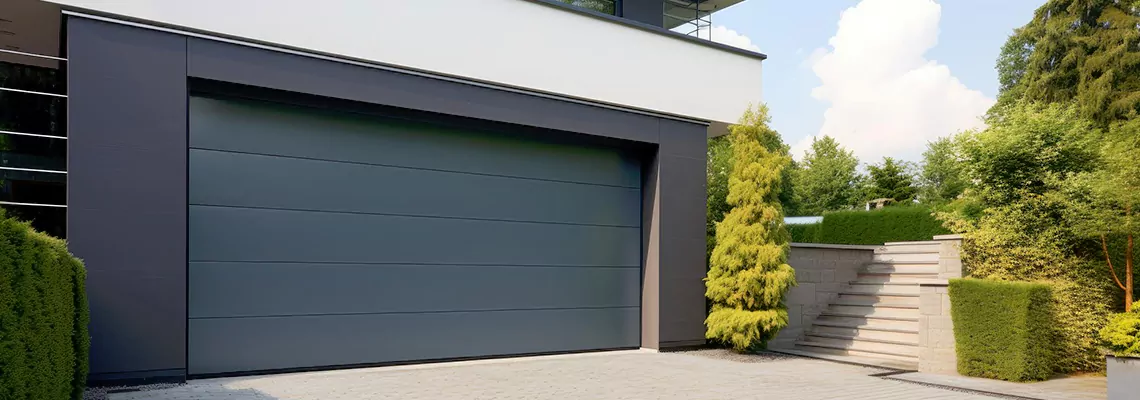 Haas Galvanized Steel Garage Door in Wheaton, IL