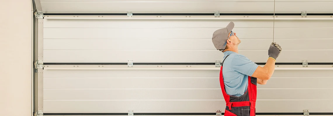 Aluminum Garage Door Installation in Wheaton, Illinois