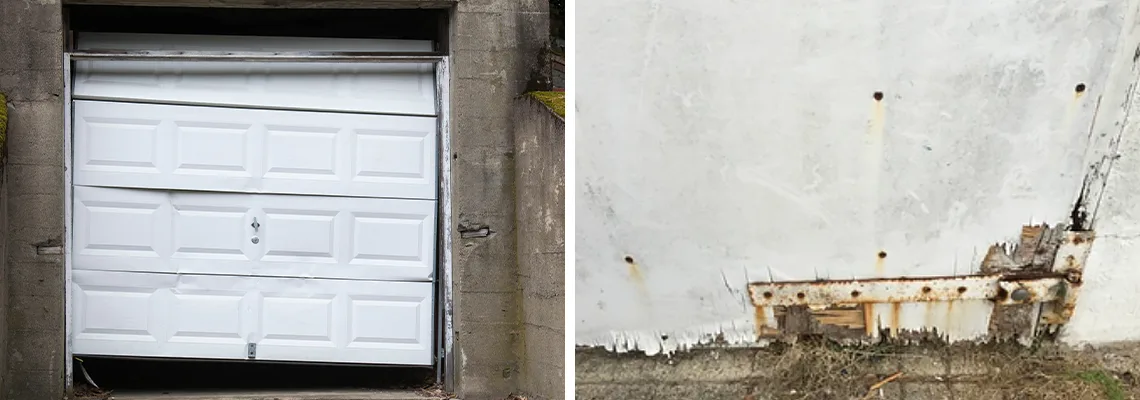 Rotten Commercial Garage Door Repair in Wheaton, IL