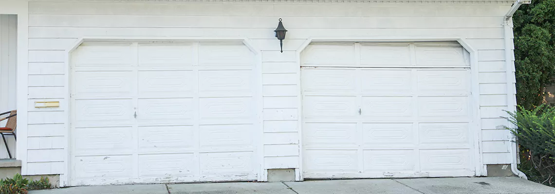 Roller Garage Door Dropped Down Replacement in Wheaton, IL