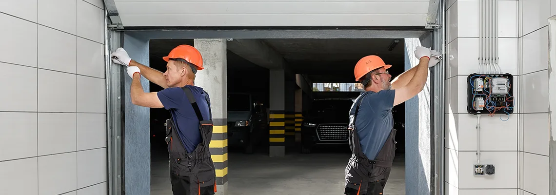 Wooden Garage Door Frame Repair in Wheaton, Illinois