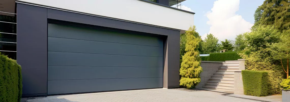 Modern Steel Garage Doors in Wheaton, Illinois